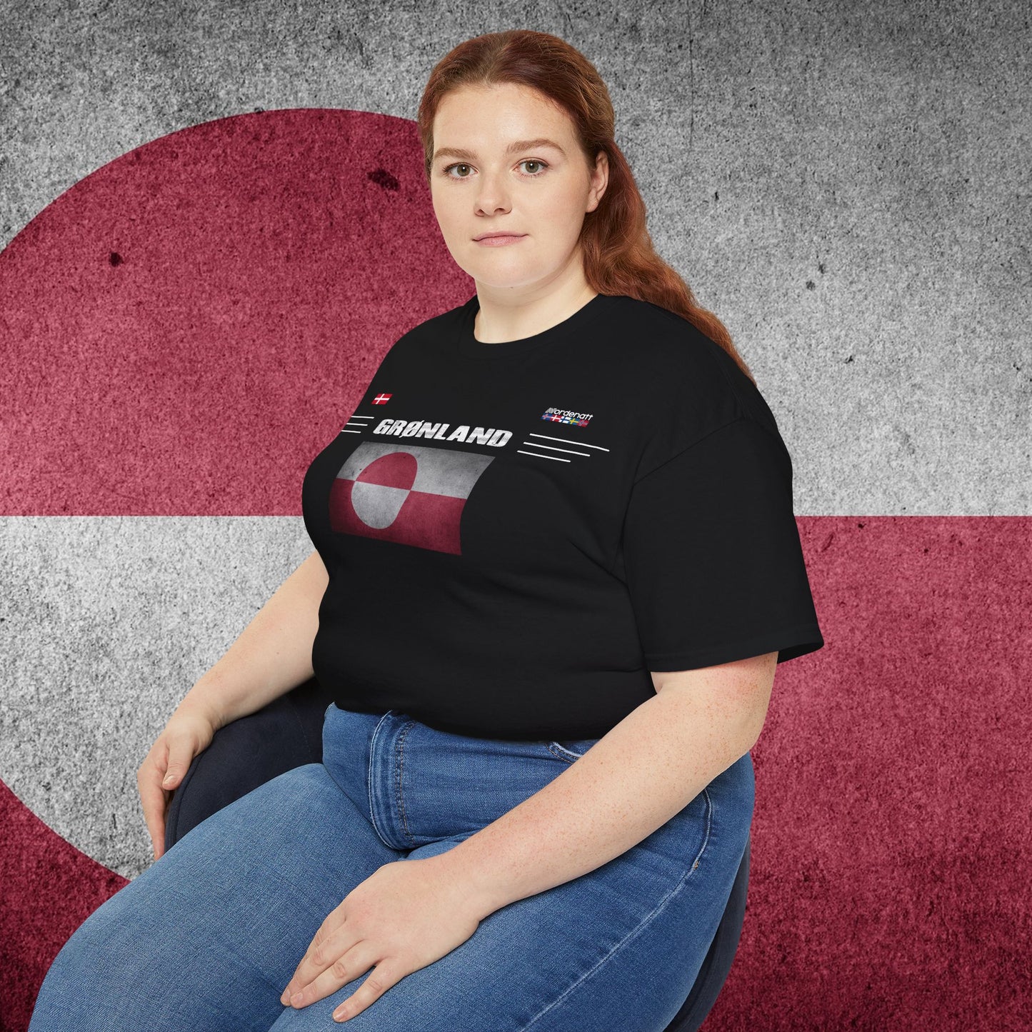 Grönland Premium Baumwoll-T-Shirt