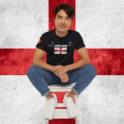 Camiseta de algodón suave de Inglaterra