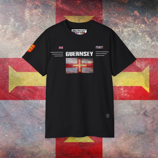 Guernsey Soft Cotton Flag T-Shirt