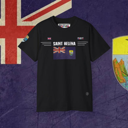 Saint Helena Premium Flag Cotton Tee