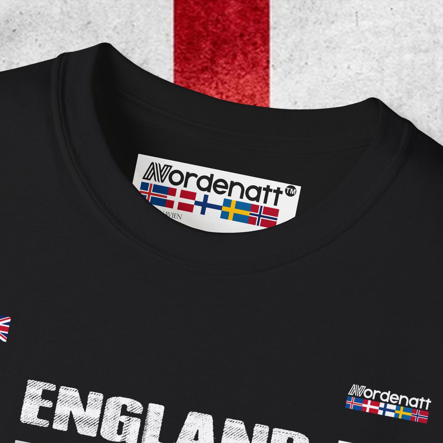 Camiseta de algodón suave de Inglaterra