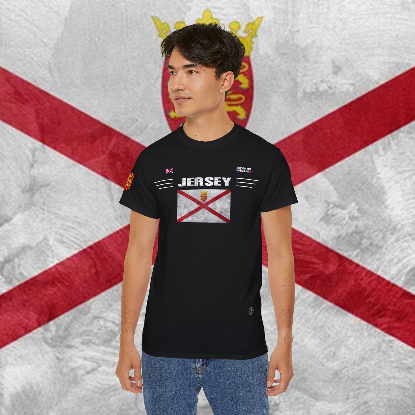 Jersey Flag Premium Cotton Tee