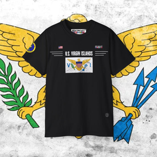 US Virgin Islands Soft Cotton Flag Tee