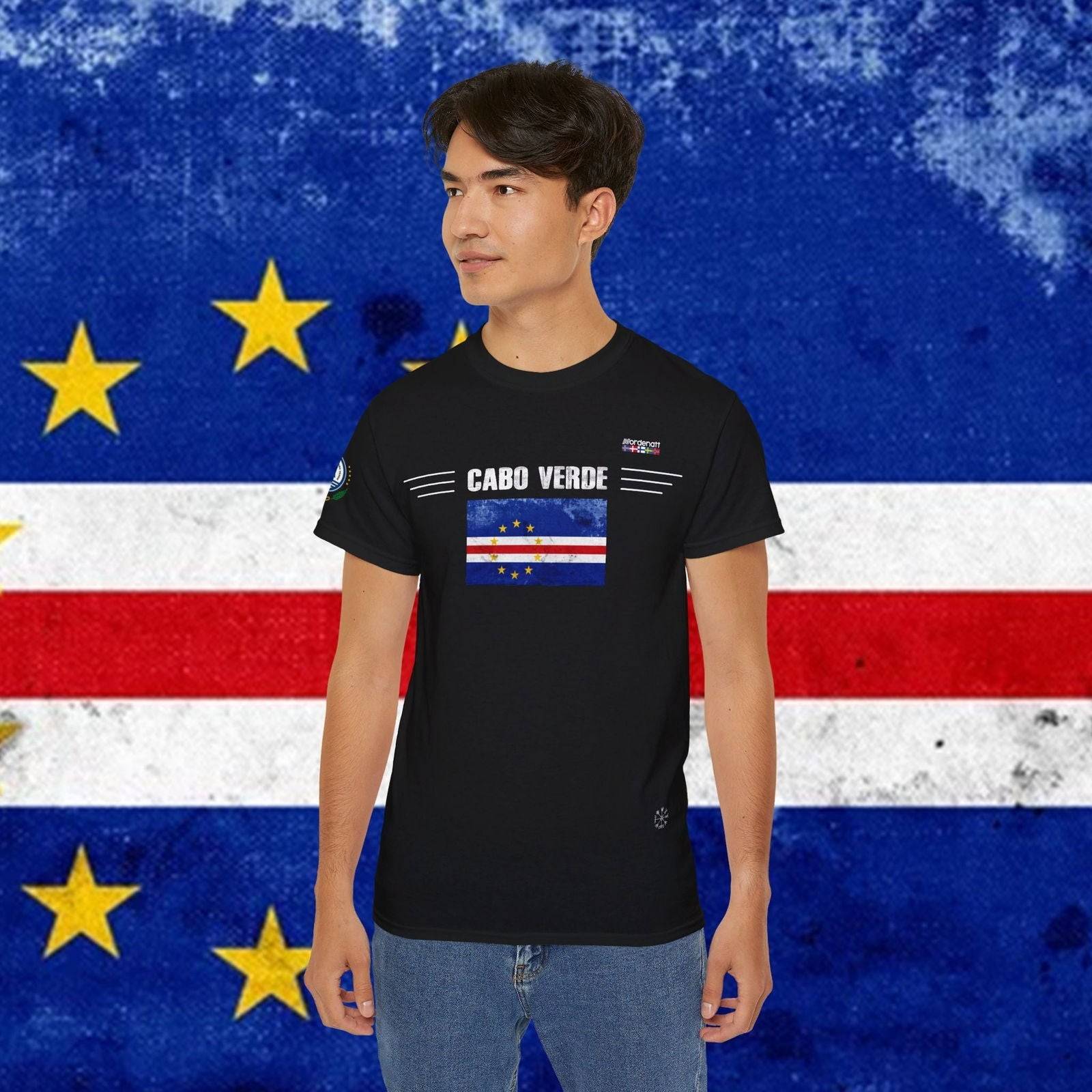 Cape Verde Flag Premium T-Shirt - Nordenatt TM