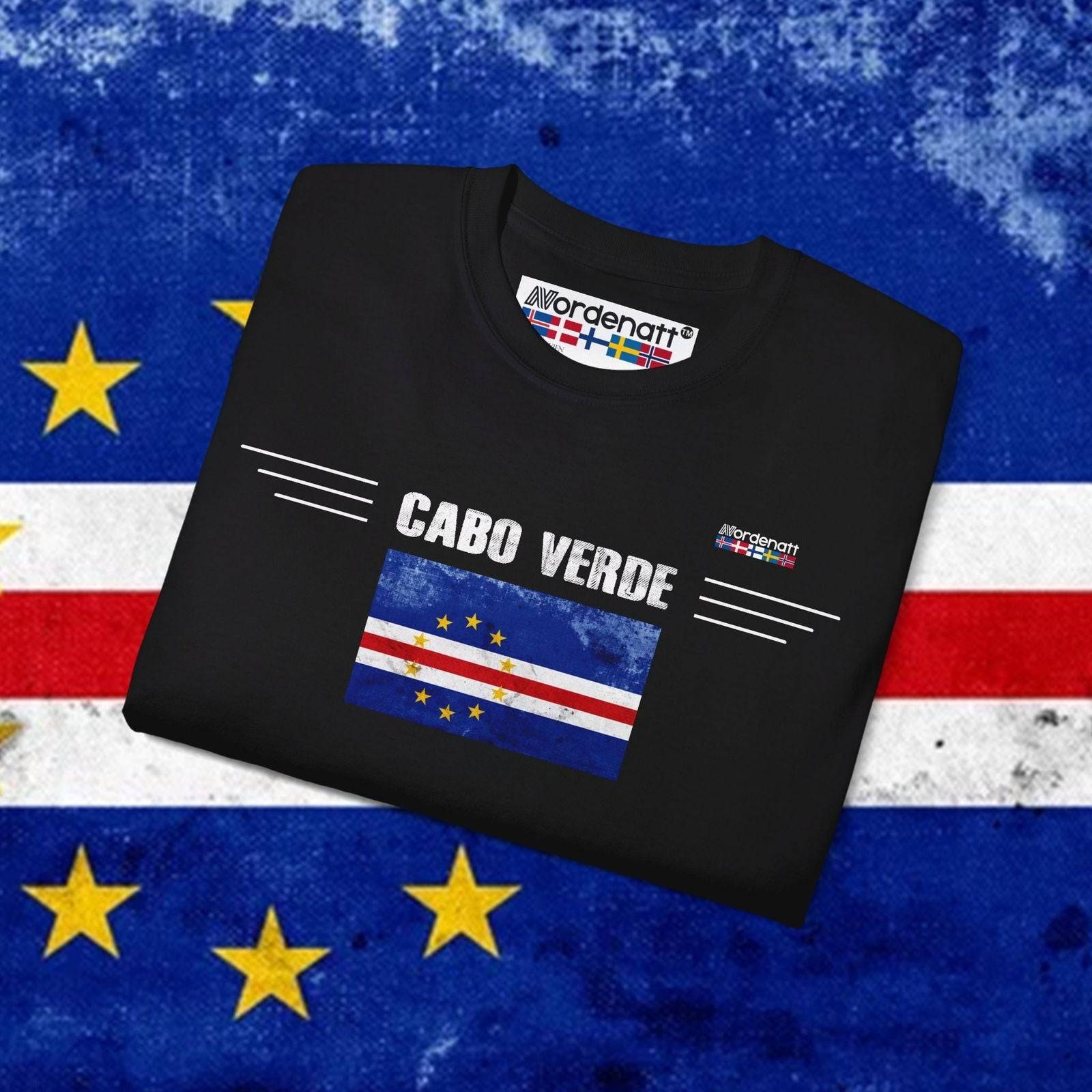 Cape Verde Flag Premium T-Shirt - Nordenatt TM
