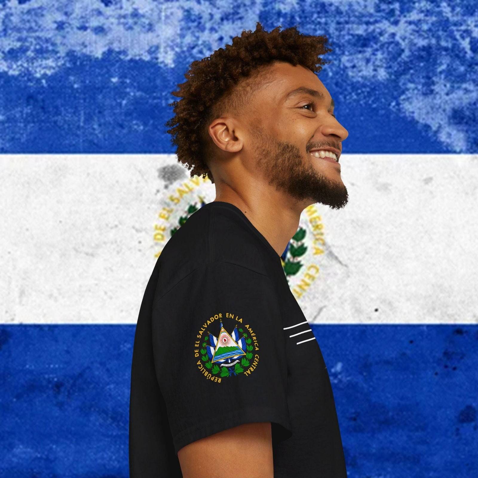 El Salvador Heritage Flag Tee - Nordenatt TM