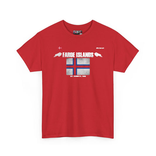 Faroe Islands flag t-shirt