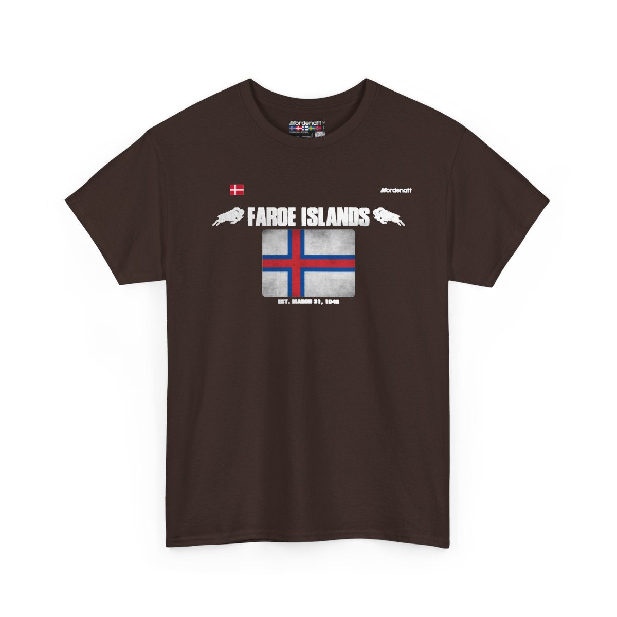 Faroe Islands flag t-shirt