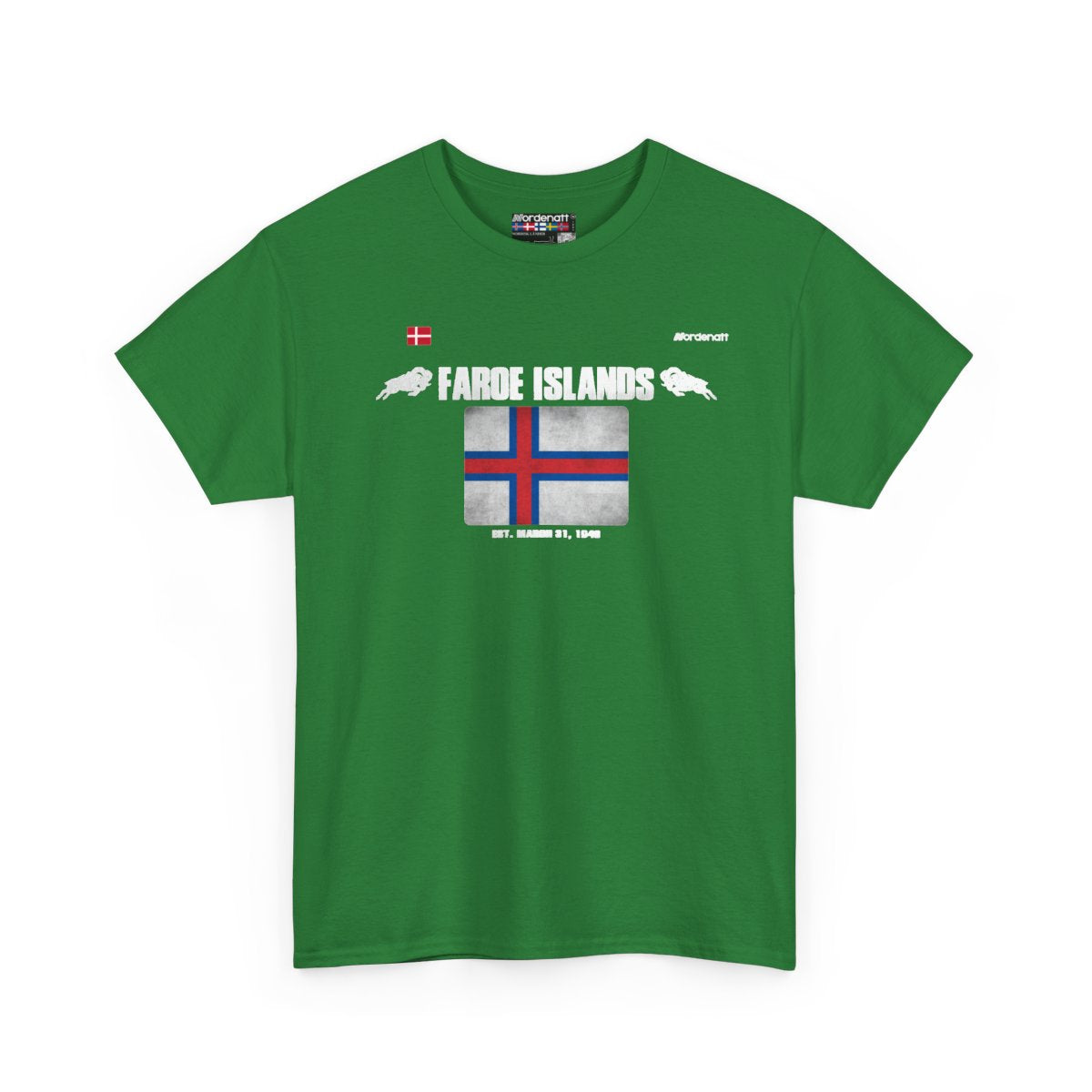 Faroe Islands flag t-shirt