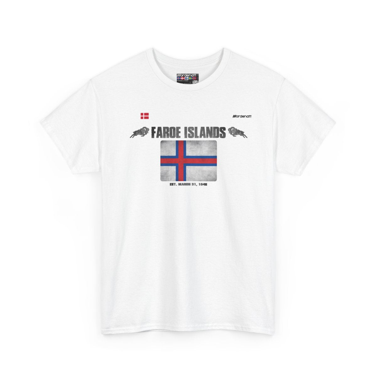Faroe Islands flag t-shirt