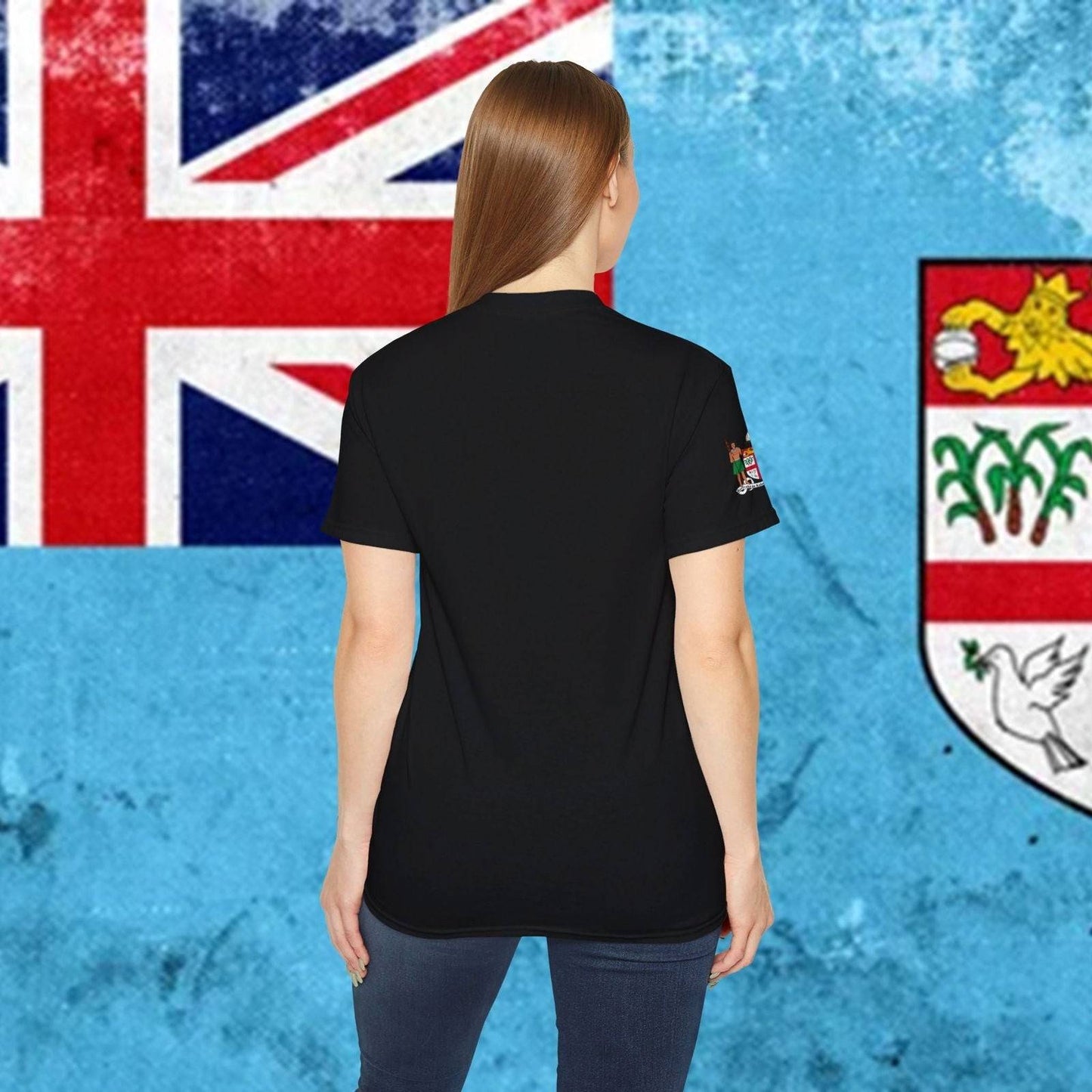 Fiji Premium Cotton Flag Tee - Nordenatt TM