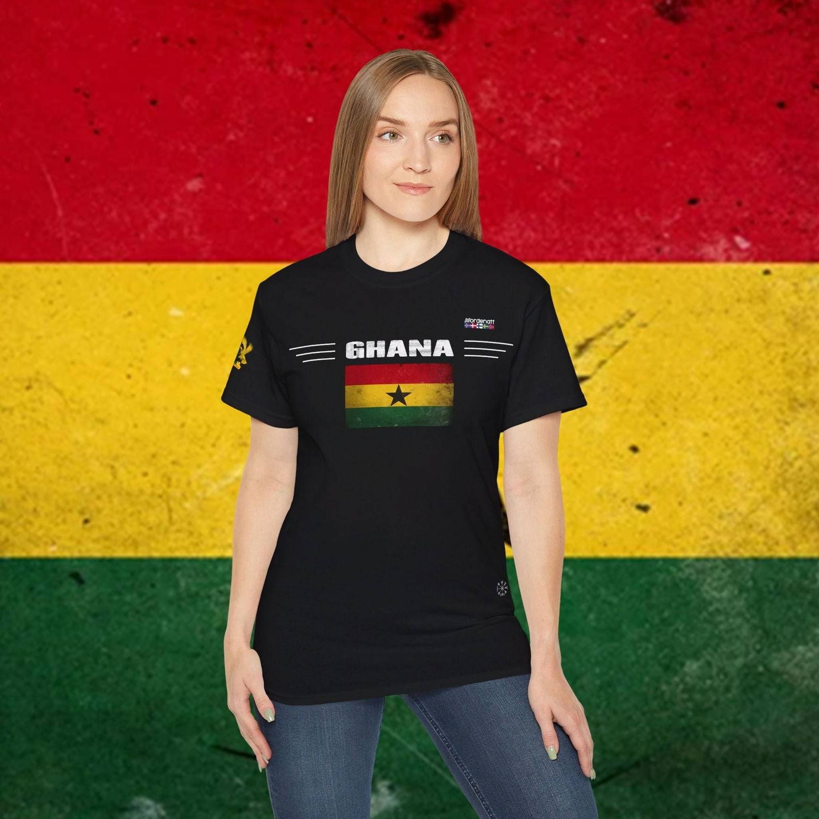 Ghana Flag Premium T-Shirt - Nordenatt TM