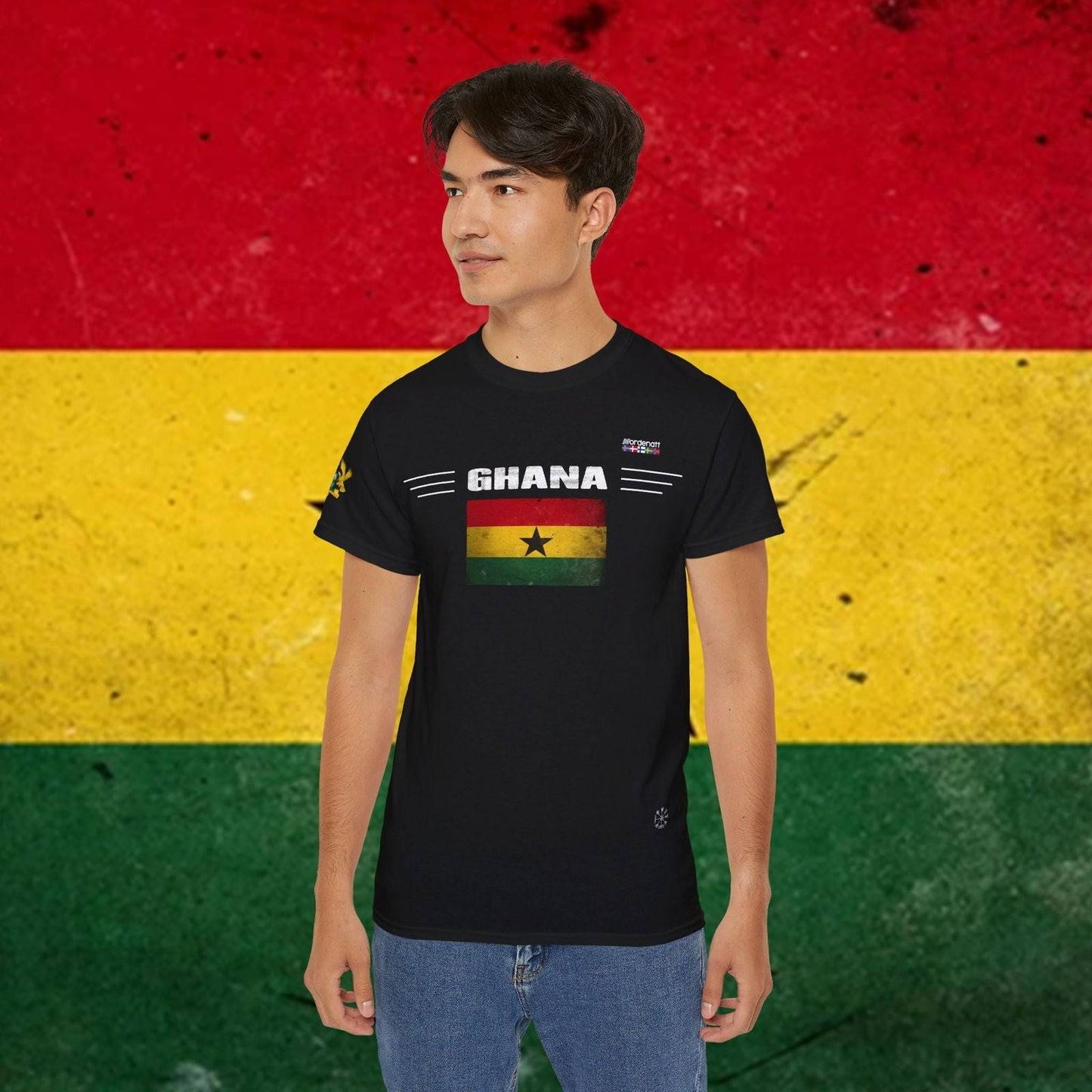 Ghana Flag Premium T-Shirt - Nordenatt TM