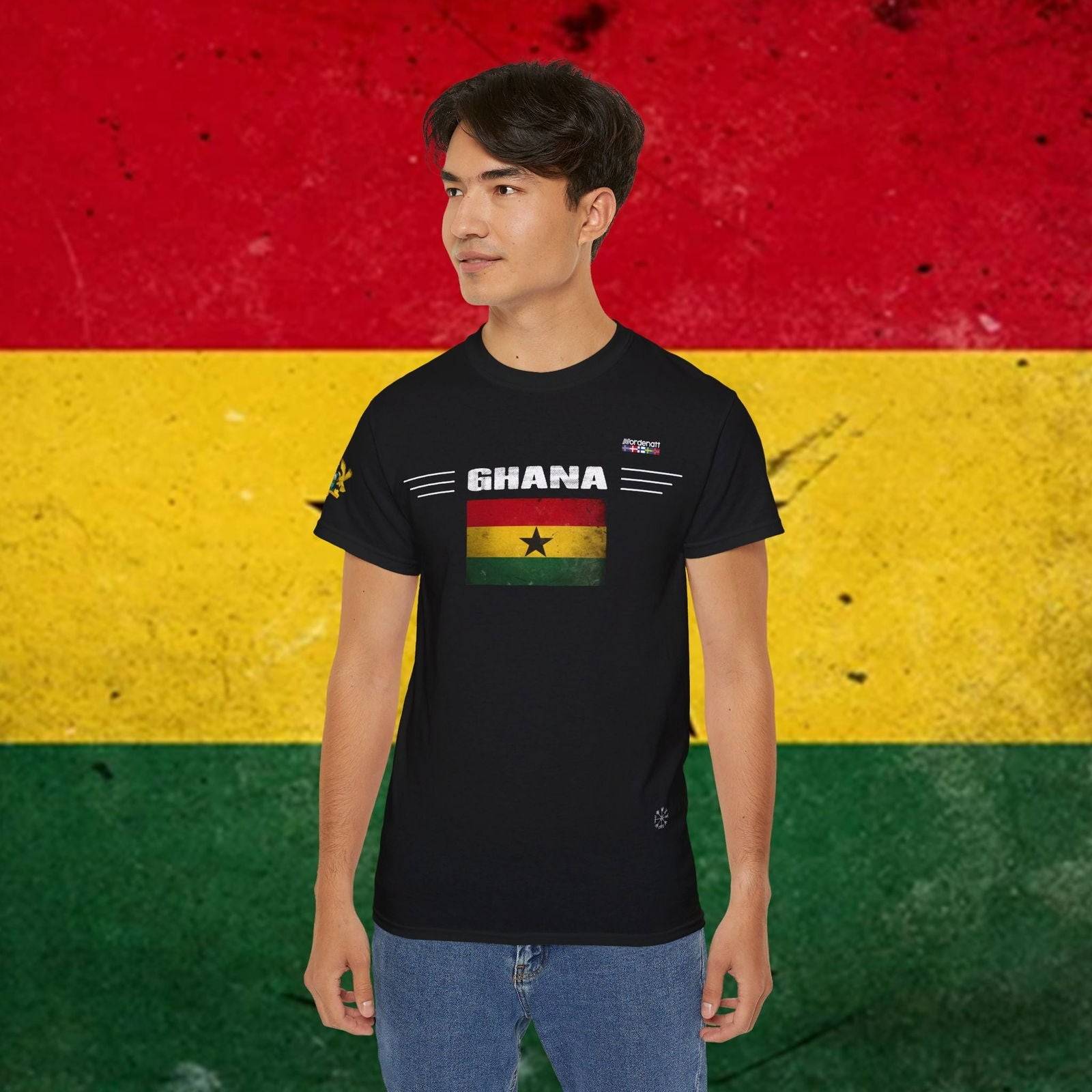 Ghana Flag Premium T-Shirt - Nordenatt TM