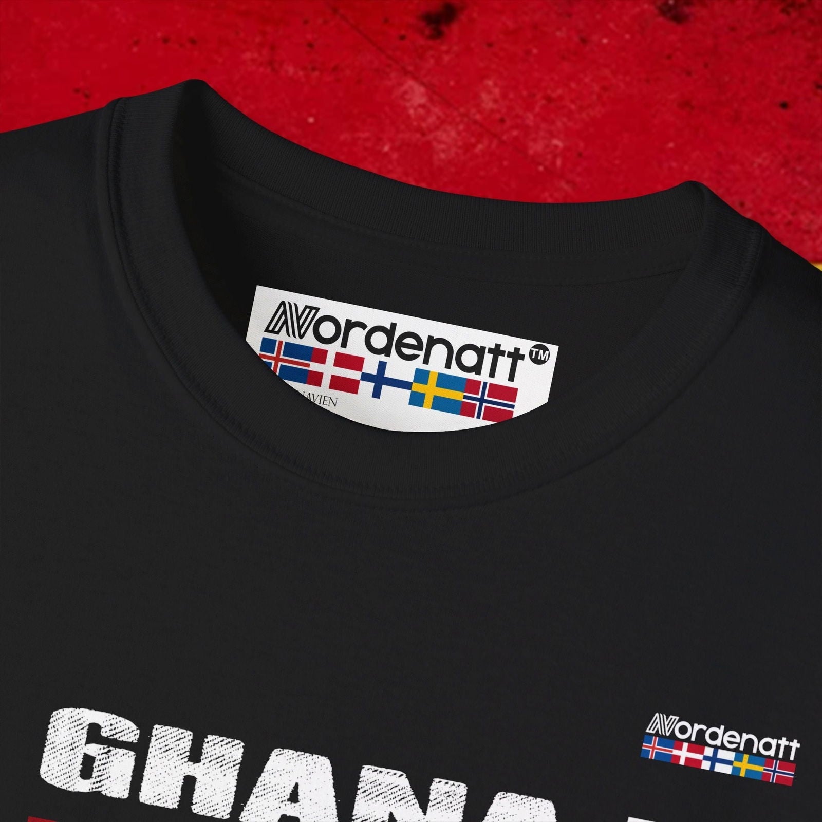 Ghana Flag Premium T-Shirt - Nordenatt TM