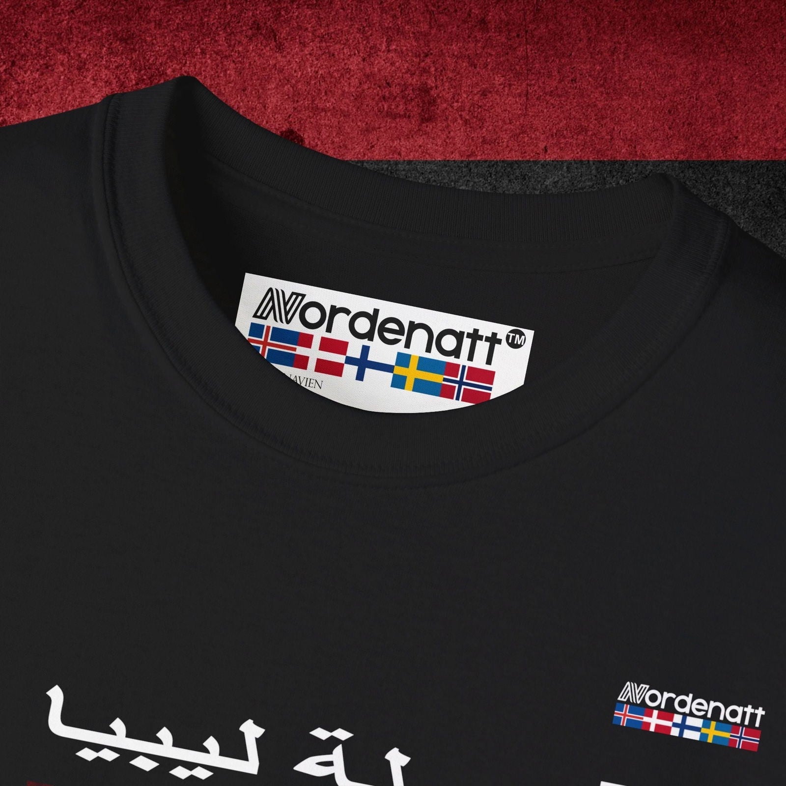 Libya Flag Soft Cotton T-Shirt - Nordenatt TM