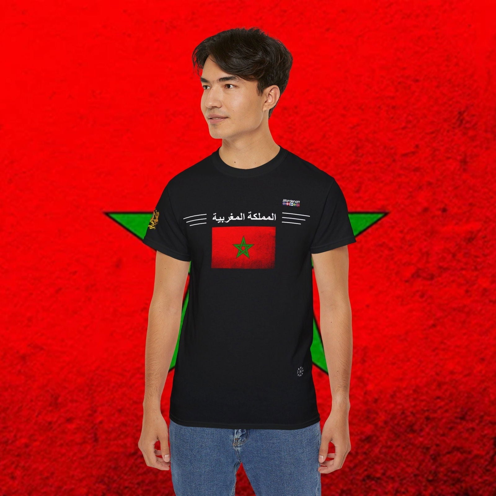 Morocco Heritage Cotton Tee - Nordenatt TM