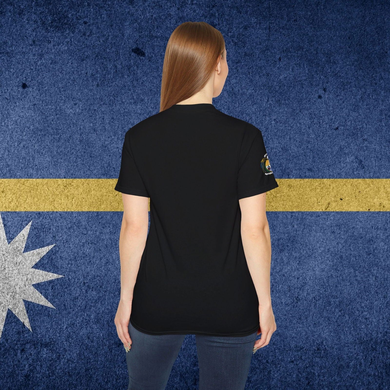 Nauru Soft Cotton Flag T-Shirt - Nordenatt TM