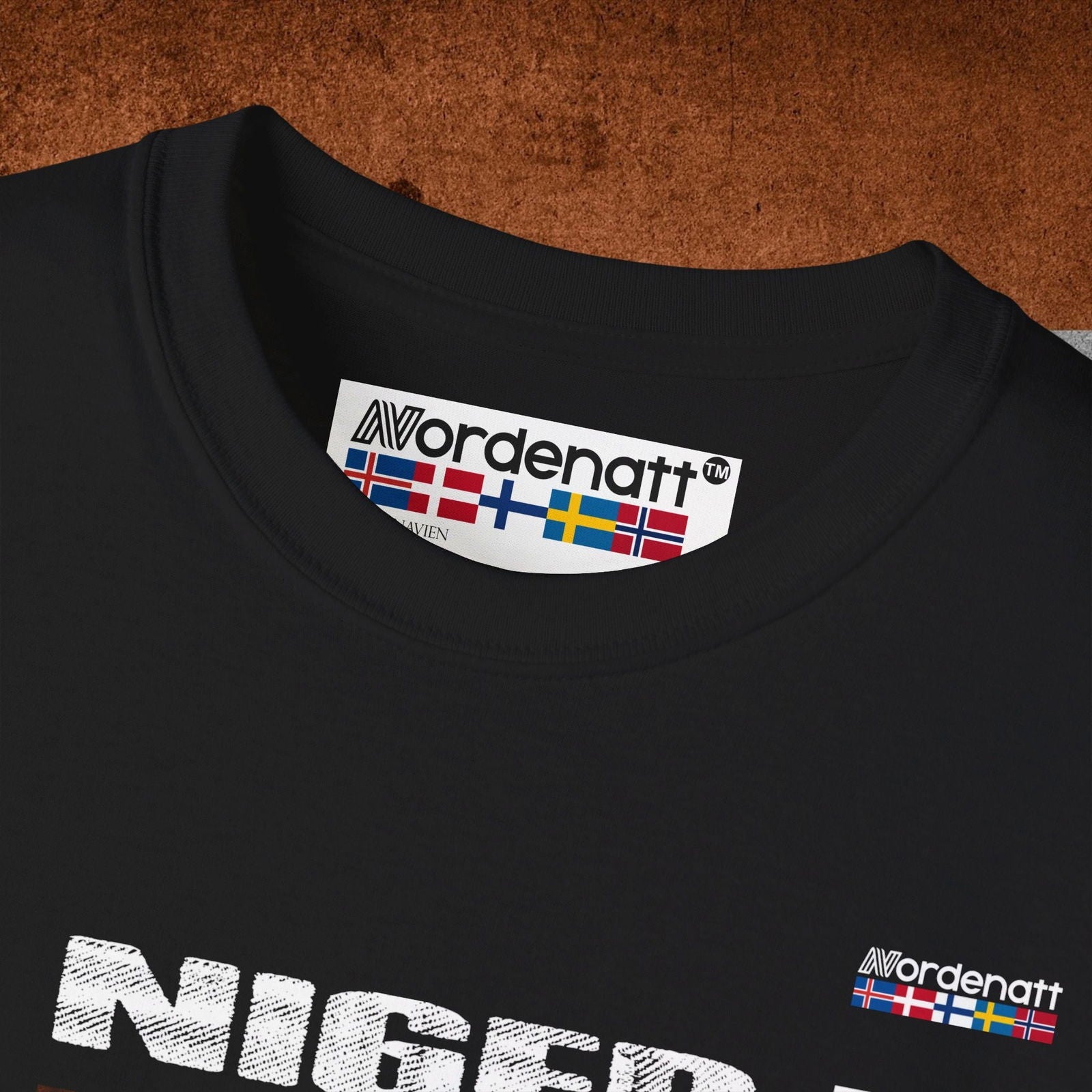 Niger Premium Flag Cotton Tee - Nordenatt TM