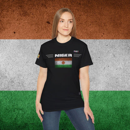Niger Premium Flag Cotton Tee - Nordenatt TM