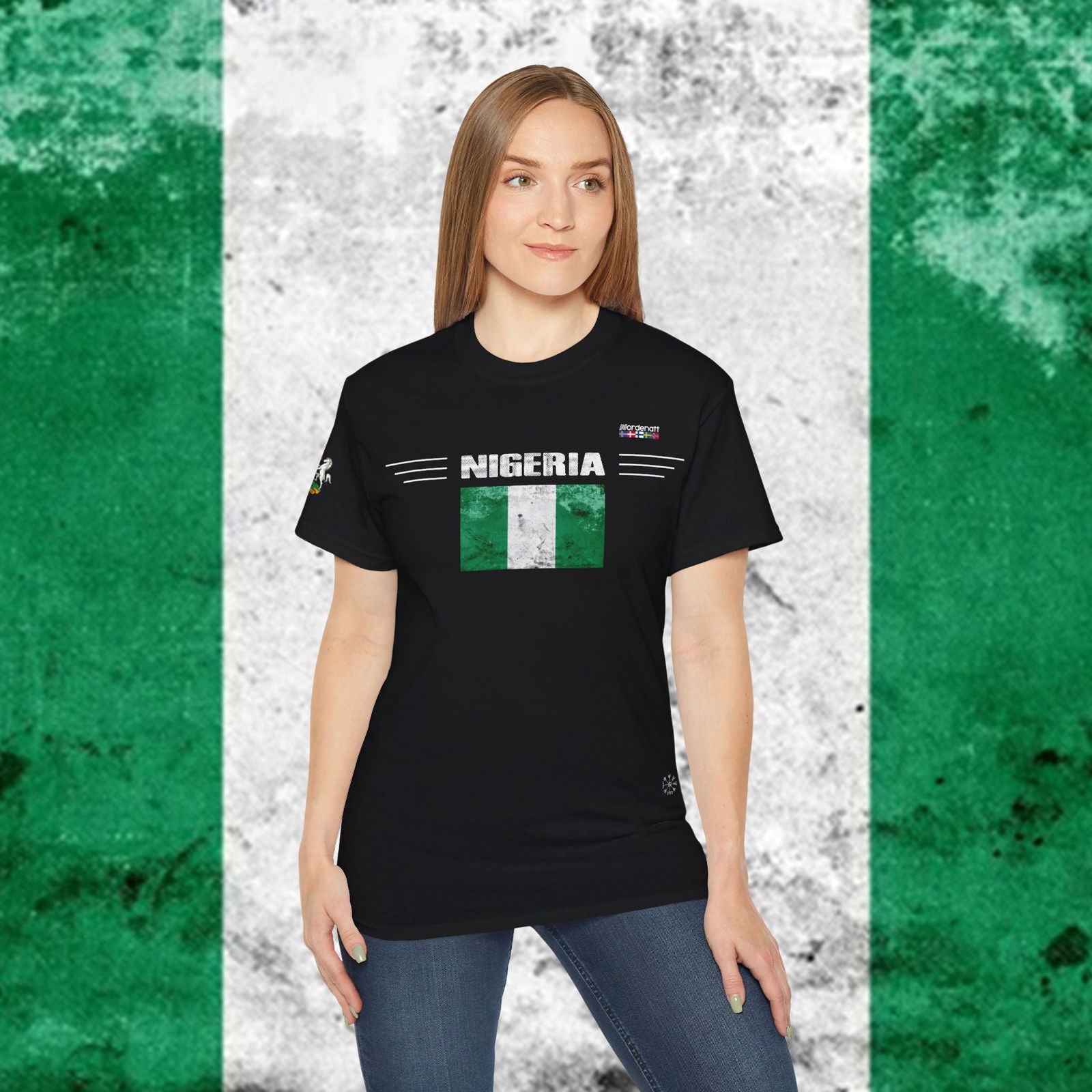 Nigeria Heritage Soft Cotton T-Shirt - Nordenatt TM