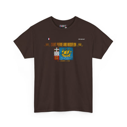 Saint Pierre Miquelon French Isle Tee
