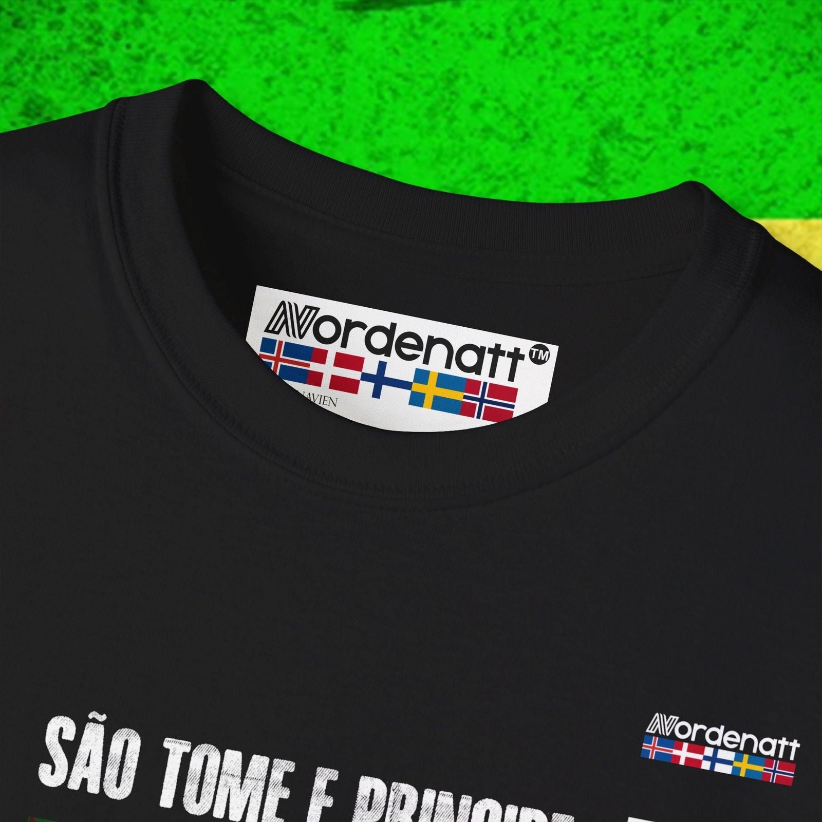Sao Tome and Principe Flag Heritage Tee - Nordenatt TM