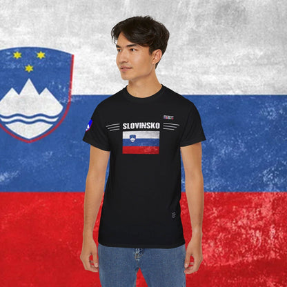 Slovenia Premium Flag Cotton T-Shirt - Nordenatt TM