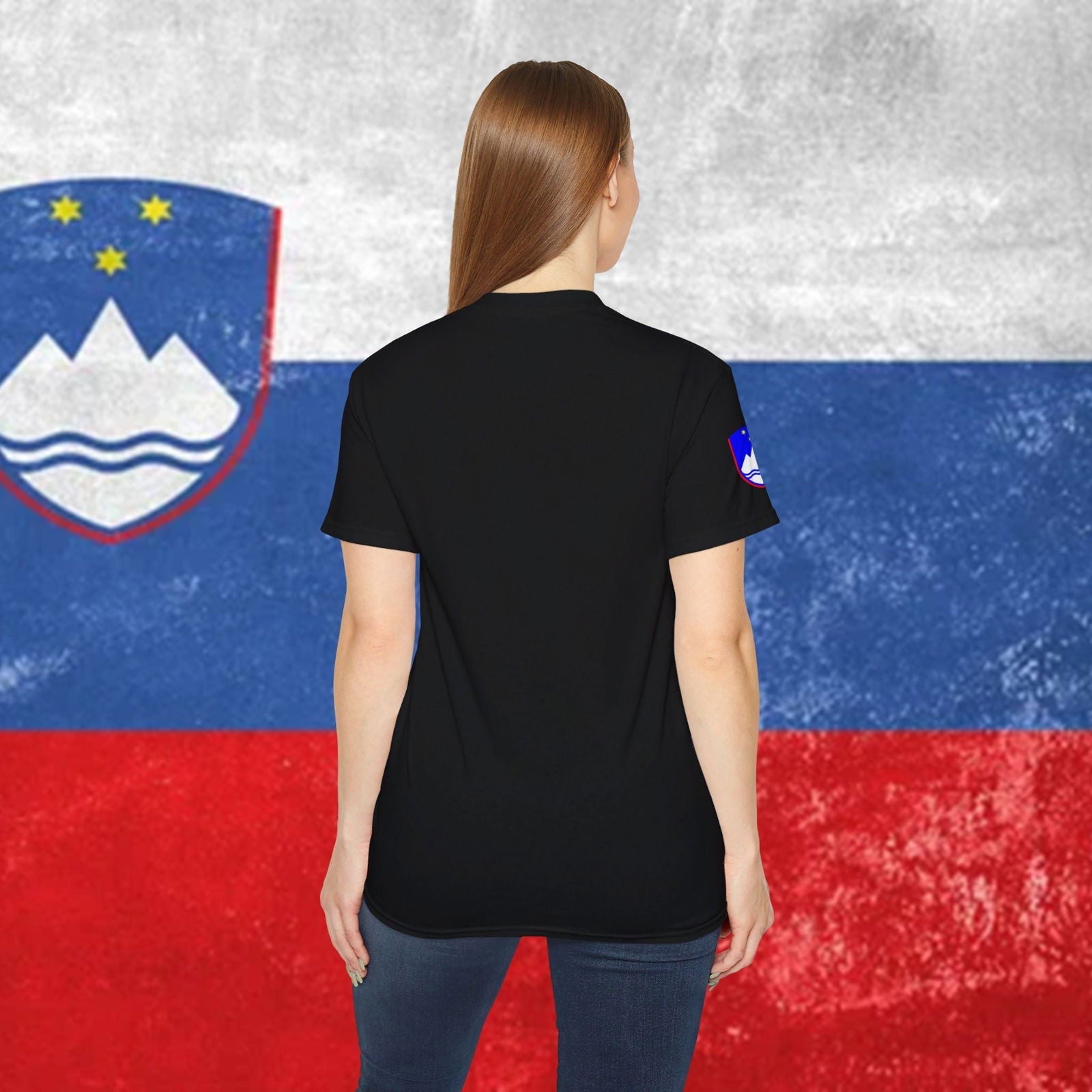 Slovenia Premium Flag Cotton T-Shirt - Nordenatt TM