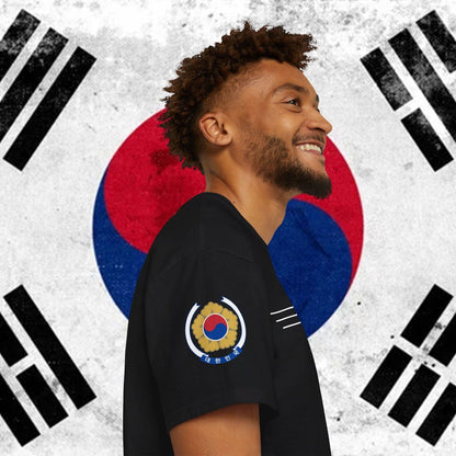 South Korea Flag Heritage Cotton T-Shirt - Nordenatt TM