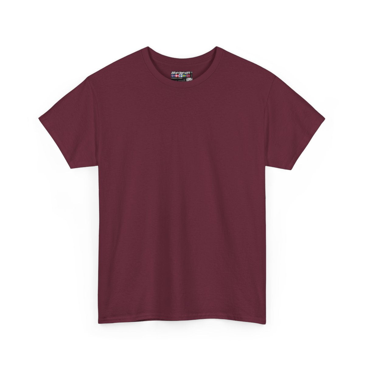 Sri Lanka flag t-shirt in Maroon — premium cotton, Nordenatt