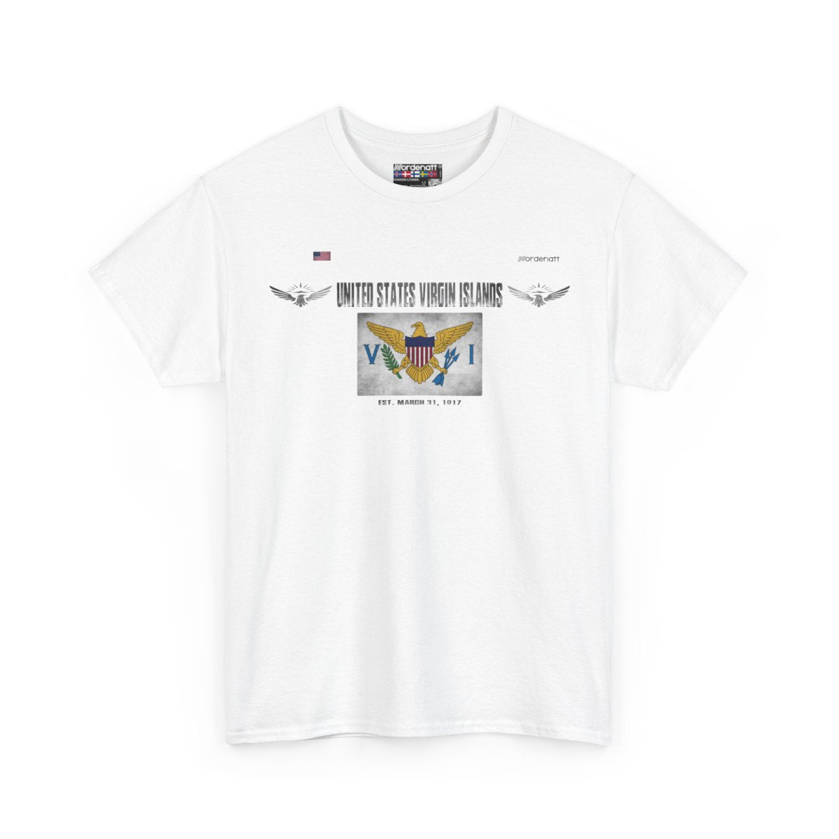 US Virgin Islands Beach Tee