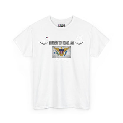 US Virgin Islands Beach Tee