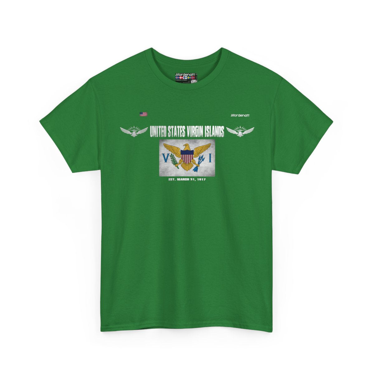 US Virgin Islands Beach Tee